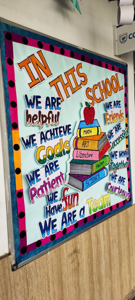 Class Decor Ideas High Schools, Charts For Classroom Ideas High School, Class Welcome Chart, Classroom Welcome Chart, Welcome Border Design For School, Welcome Back To School Chart Ideas, Welcome Chart Ideas For Classroom, Unique Soft Board Decoration Ideas For School, Welcome Charts For School