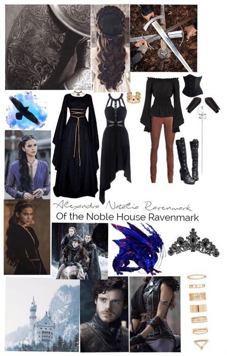 Game of Thrones Oc Alexandra Natalia Ravenmark Outfit | ShopLook Game Of Thrones Oc, Movie Character Outfits, Game Of Thrones Dress, Comic Con Outfits, Game Of Thrones Outfits, Hogwarts Outfits, Royal Core, Warrior Outfit, Movie Inspired Outfits