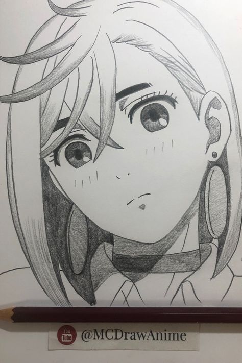 Art Pencil Sketches Images, Momo Ayase Drawing, Ayase Momo Dandadan, Dandadan Sketch, Momo Sketch, Anime Pencil Sketches, Dandadan Drawing, Momo Drawing, Aesthetic Anime Drawing