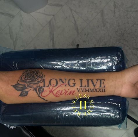 pretty & unique tattoos. follow for more content. Tattoos For Grandfathers In Memory Of, Longlivemybrother Tattoo, Rip Sleeve Tattoos For Women, Long Live Grandma Tattoo, Rip Tattoos For Cousin, God Gives His Toughest Battles Quotes Tattoo, Medusa Tattoo Placement Ideas, Date Arm Tattoo, Arm Drawing Tattoo