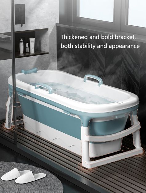 For Kids And Adults Plastic Large 138 Cm Claw Foot Free Standing Fold Foldable Bathtub Folding Bathtub, Foldable Bathtub, Dog Bath Tub, Bathtub Cover, Plastic Bathtub, Portable Bathtub, Spa Bathtub, Deep Soaking Tub, Tub Ideas