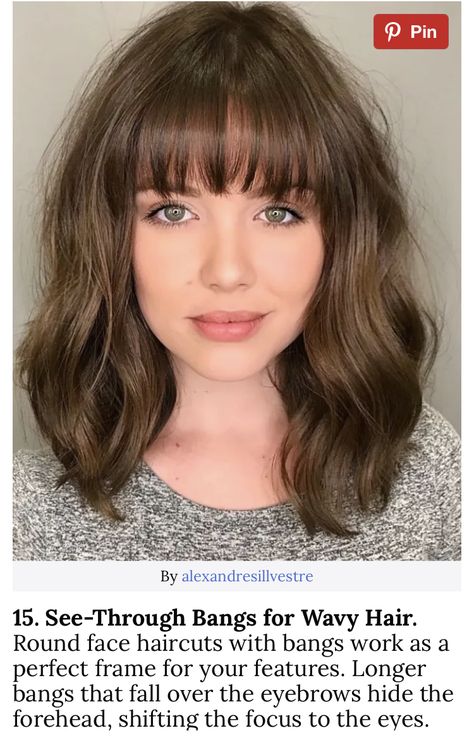 Collarbone Length Haircut With Bangs, Shoulder Length French Bob With Bangs, Long French Bob Round Face, Shoulder Length Hair Bangs Round Face, Long Bob With Bangs And Glasses, Collarbone Bob With Bangs, Brown Lob With Bangs, Bangs Round Face Shoulder Length, French Lob With Bangs