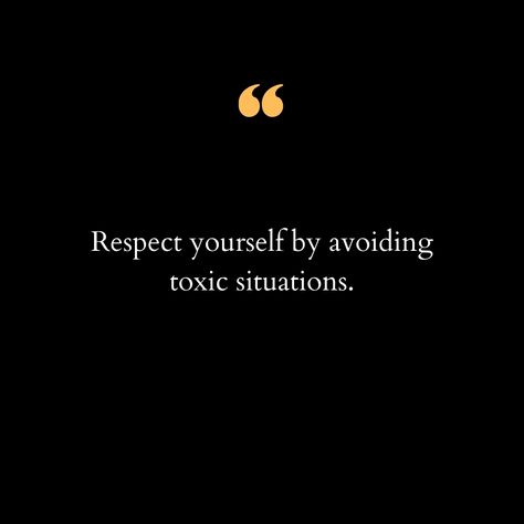 Hey everyone! Today, I want to talk about something really important: self-respect. It's all about valuing yourself enough to steer clear of toxic situations. 🌿⁣ You see, life is full of ups and downs, and sometimes we find ourselves in situations that aren't good for us. Maybe it's a toxic friendship, a negative work environment, or even just spending too much time on social media comparing ourselves to others. Whatever it is, it's essential to recognize when something isn't serving us well... Work Environment Quotes, Valuing Yourself, Environment Quotes, Toxic Friendships, No Drama, Respect Yourself, Self Respect, Work Environment, Ups And Downs