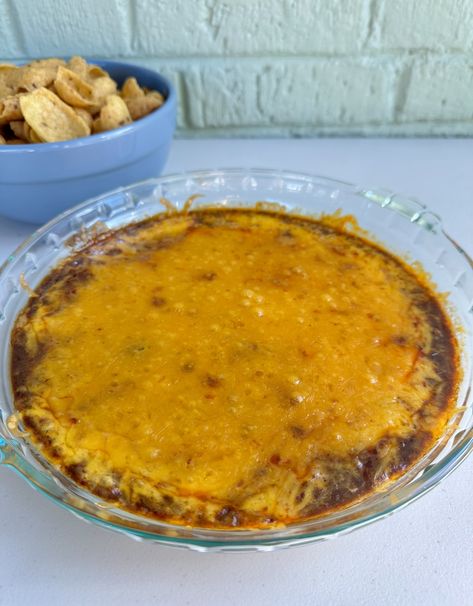 Skyline Dip (Chili Cheese Dip) Gold Star Chili Dip, Skyline Dip, Skyline Chili Dip, Chili Cream Cheese Dip, Food Dips, Cheesy Chili, Chili Cheese Dip, Blt Dip, Skyline Chili