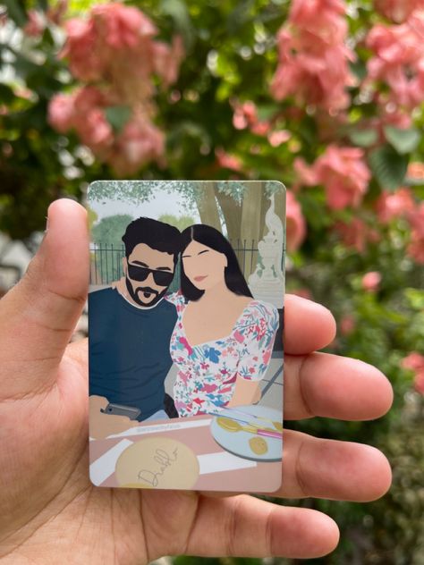 Hey guys, I make customized wallet cards, its similar to a credit card material. Non- illustrated wallet cards are also available with free shipping ✨ Customised Water Bottles, Illustration Minimal, Picture Illustration, Bottle Necklace, Face Cloth, Mobile Covers, Wallet Card, Card Illustration, From Instagram