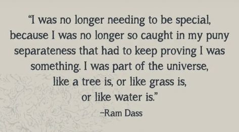 Bri Core, Ram Dass, Teaching Tools, Dream Life, Universe