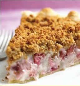 Sour Cream Rhubarb Crumble Pie Rhubarb Crumble Pie, Sour Cream Apple Pie, Sour Cream Pie, Rhubarb Crunch, Rhubarb Recipes Pie, Yummy Pies, Dessert Pies, Homemade Pie Crust, Crumble Pie