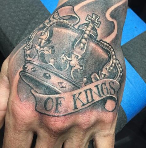 THANK YOU!-- WRITTING OF TRUE GODS KING MESSAGES MY TEXT MESSAGES!- PITTY FOR THE WORLD COMPASION OF TRUE GODS KINGS! Tattoos On Hand, On Hand Tattoo, King Tattoo, Tattoo On Hand, Knuckle Tattoos, Gangsta Tattoos, Hand Meaning, Forarm Tattoos, King Tattoos