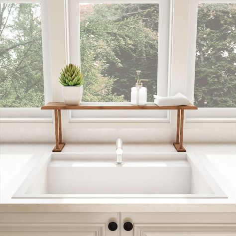 Black counter top bathroom