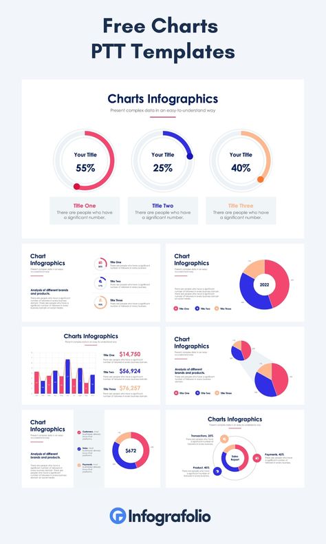 Graph And Charts Design, Data Visualization Powerpoint, Best Data Visualization, Pie Chart Presentation, Data Visualization Presentation, Graph Infographic Design, Powerpoint Chart Design, Graph Presentation Design, Data Presentation Design