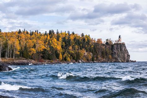 The Best Places to Experience Fall in the Great Lakes - Samantha Brown's Places to Love Rhine River Cruise, Split Rock Lighthouse, Minnesota Lake, Northern Minnesota, Cool Tents, Lake Resort, Scenic Byway, River Cruises, Lake Superior