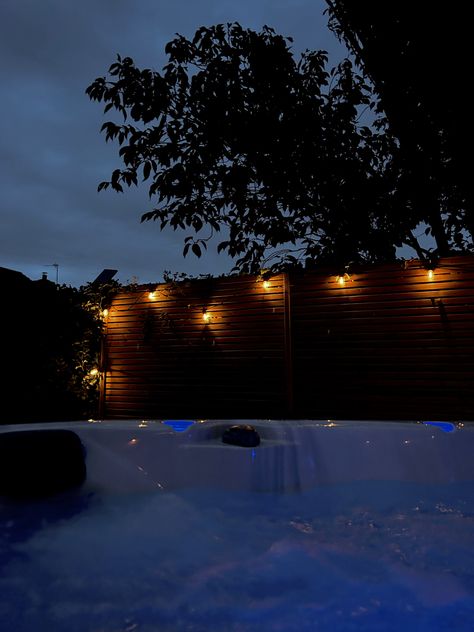 Hot Tub At Night Aesthetic, Hot Tub Night Aesthetic, Hot Tub At Night, Hot Tub Aesthetic, Light Blue Aesthetic, New York Apartment, Night Aesthetic, Ipad Wallpaper, Life Experiences