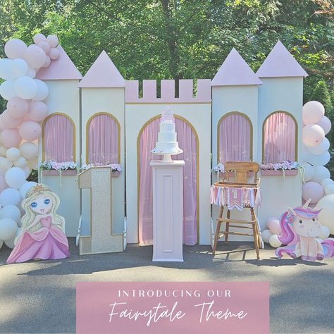 Make everyday a fairytale ✨Celebrate Unforgettably! ✨ Our WOW-Factor fairytale rental set will bring more than just a touch of magic to your party! This custom made caslte and hand made accents will turn your littles dreams into a magical reality! Find your theme & everything in between! www.sequinsky.ca Décor ✨ Backdrops ✨ Party Favors ✨Invitations ✨Balloon Garlands ✨Soft play ✨Cake Displays ✔️Fully Insured ✔️Mom Owned ✔️Red Seal Built ✔️Local Business✔️Handmade #celebrateunforgettably... Fairytale Birthday Theme, Birthday Party Table Setting, Once Upon A Time Birthday, Fairytale Birthday Party, Fairytale Birthday, Cake Displays, Fairy Garden Birthday Party, Birthday Party Table, Baby Birthday Decorations