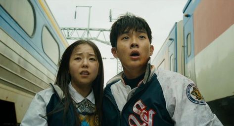 Train To Busan Movie, Train To Busan, Arte Zombie, Sherrilyn Kenyon, Movie Screenshots, Drama Ideas, Asian Film, Zombie Apocalypse, Insta Posts