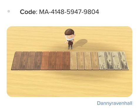 Animal Crossing Dock Code, Animal Crossing Dock Path, Motif Acnl, Wooden Path, Acnh Cottagecore, Animal Crossing 3ds, Animal Crossing Guide, Animal Crossing Wild World, Path Design