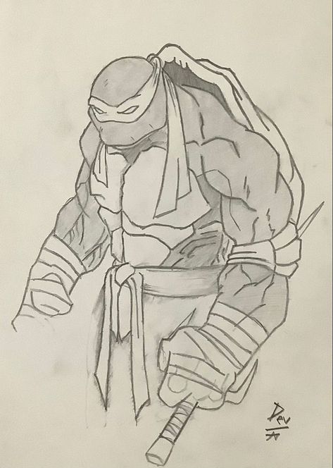 Ninja Turtle Drawing, Turtle Sketch, Marvel Art Drawings, Comic Art Sketch, Warrior Drawing, Drawing Superheroes, Human Figure Sketches, Spiderman Art Sketch, Pencil Sketch Images