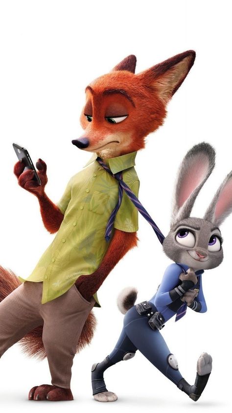 Zootopia Nick E Judy, Zootopia Judy Hopps, Zootopia Judy, Zootopia Nick And Judy, Nick X Judy, Nick Judy, Disney Characters Wallpaper, Nick And Judy, Disney Zootopia