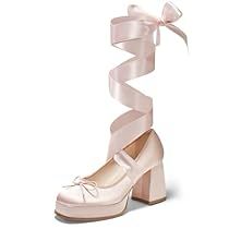 Vivienne Westwood Heels, Vivienne Westwood Shoes, Ballet Heels, Strappy Pumps, Girlie Style, Ballet Dress, Chunky High Heels, Lace Up Heels, Lolita Fashion