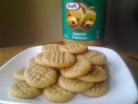 Kraft Peanut Butter Cookies, Best Peanut Butter Cookie Recipe, Kraft Peanut Butter, Peanut Butter Spread, Healthy Peanut Butter Cookies, Butter Cookie Recipe, Best Peanut Butter Cookies, Easy Peanut Butter Cookies, Chocolate Peanut Butter Cookies