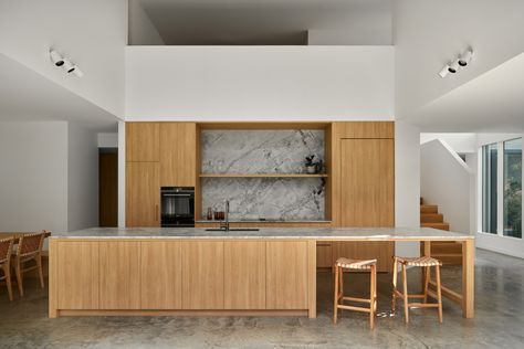 Bardon Gully House by Myers Ellyett - Project Feature - The Local Project Coffee Counter, Bungalow Style, The Local Project, Material Palette, Reno Ideas, Outdoor Lifestyle, Wood Veneer, Queensland, Feng Shui