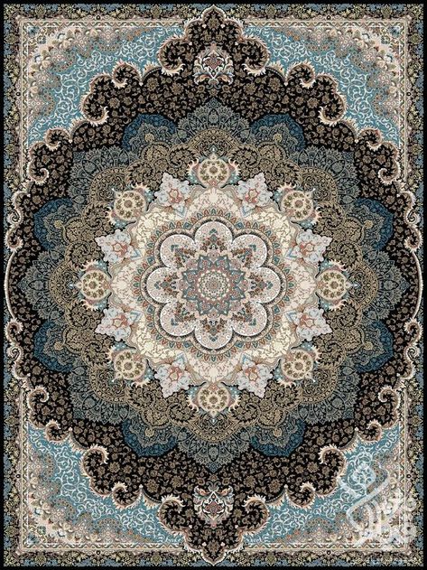 Epoxy 3d, Moorish Design, Antique Persian Carpet, Persian Rug Designs, Islamic Art Canvas, Carpet Texture, Islamic Art Pattern, Mandala Artwork, Ornament Frame