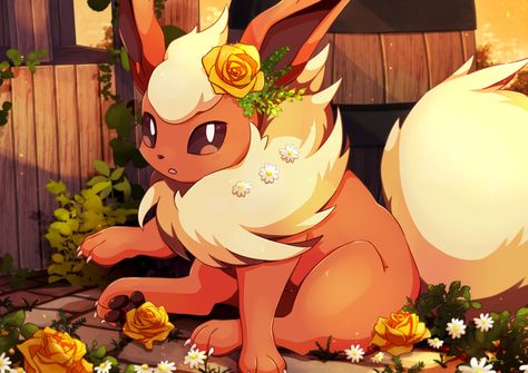 Flareon Fanart, Eeveelutions Fanart, Flareon Art, Eevee Flareon, Flareon Pokemon, Pokemon Flareon, Fire Pokemon, Pokémon Art, Pokemon Eeveelutions