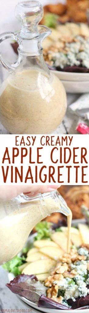 ken's apple cider vinaigrette dressing Apple Cider Vinaigrette Dressing Recipe, Apple Cider Vinaigrette Dressing, Cider Vinaigrette Dressing, Creamy Apple Cider, Make Salad Dressing, Salad Dressing Recipes Vinaigrette, Vinegar Salad, Apple Cider Vinaigrette, Vinaigrette Dressing Recipe