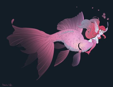 probably my last #mermay, a very femme white Ryukin goldfish :) I learned a lot from this challenge and though I only got 8 done, it was… Ryukin Goldfish, Goldfish, My Last, Rooster, Character Art, Mermaid, Character Design, Twitter, Animals