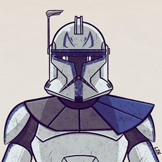 LUMBERJACK NICK ✖️ (@lumberjacknickart) • Instagram photos and videos Clone Wars Art, Star Wars Helmet, Band Tattoos, Star Wars Background, Star Wars Trooper, Star Wars Characters Pictures, Clone Troopers, Star Wars Jokes, Star Wars Drawings