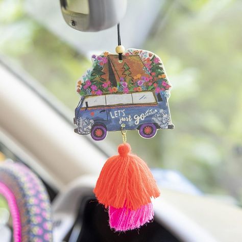 Car Accessories | Cute Car Stuff & Decorations | Natural Life Cute Car Air Freshener, Mundo Hippie, Car Hanging Accessories, Cute Car Accessories, Car Hanging, Faux Succulents, Car Freshener, Car Air Freshener, Car Keychain