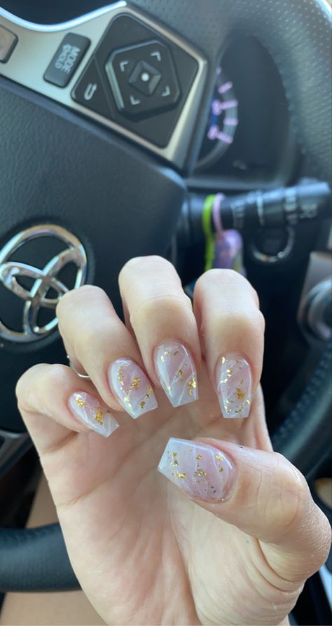 Short Nail Designs Graduation, Cute Nail Designs For Graduation, Sweet 16 Birthday Nails Short, White Nails With Designs Birthday, Cute Birthday Nails Coffin Short, Short Nails For Graduation, Nails For 12-13 Year, Nails For Pre Teens, Fun Graduation Nails