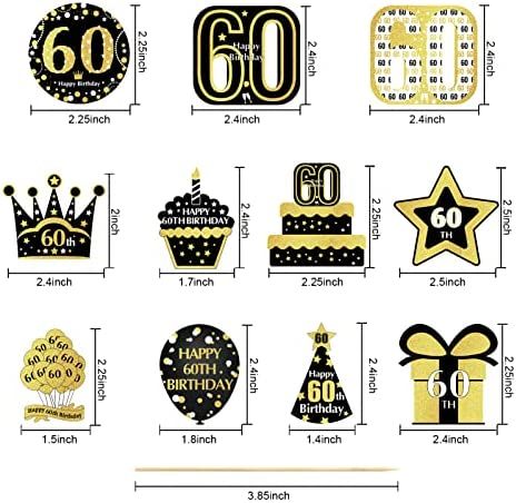 60 Birthday Cake, 60th Birthday Cupcakes, 60th Birthday Theme, 60th Birthday Cake Toppers, 60 Birthday, Sixtieth Birthday, Birthday Cupcake Toppers, 60th Birthday Cakes, Happy 60th Birthday