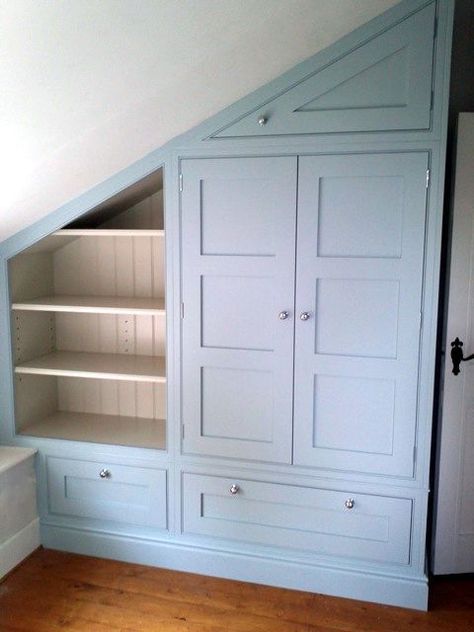 Theater Crafts, Attic Closet Ideas, Gardening Party, Party Drawing, Attic Bedroom Designs, Small Closet Space, Attic Closet, Angled Ceilings, Aesthetic Diy