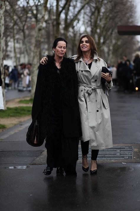 Amanda Harlech, Carine Roitfeld, Dark Fashion, London Fashion, Paris France, Muse, Autumn Winter, Dolce And Gabbana, Fall Winter