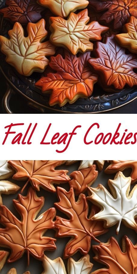 Embrace the spirit of fall with these delightful Fall Leaf Cut-Out Cookies. Made with a hint of maple in the icing, these vibrant cookies are perfect for gatherings, family sharing, or as a sweet seasonal treat. Easy to make and beautifully decorated, they capture the essence of autumn’s colorful foliage. Ideal for cozy days and festive occasions! Fall Leaf Cookies, Maple Leaf Cookies, Maple Icing, Leaf Cookies, Thanksgiving Cookies, Cutout Sugar Cookies, Seasonal Treats, Fall Leaf, Cut Out Cookies