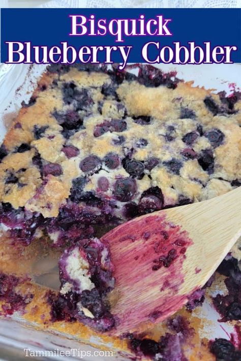 Bisquick Blueberry Bread, Blueberry Cobbler With Bisquick, Blueberry Cobbler Bisquick, Bisquick Blueberry Cobbler, Bisquick Cobbler Recipes, Dessert Cobbler, How To Make Bisquick, Gluten Free Blueberry Cobbler, Cobbler With Bisquick