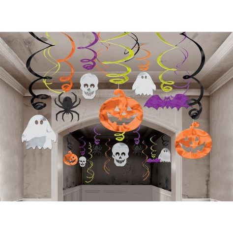 Funny Halloween Decorations, Moldes Halloween, Bricolage Halloween, Cheap Halloween Decorations, Halloween Infantil, Casa Halloween, Adornos Halloween, Halloween Party Supplies, Halloween Diy Crafts