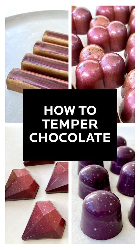 Diy Box Of Chocolates, Diy Filled Chocolates, Making Chocolates In Molds, Temper Chocolate How To, Molding Chocolate Recipe, Chocolate Candy Filling Recipes, How To Use Chocolate Molds, Fillings For Chocolate Molds, Best Chocolate For Melting