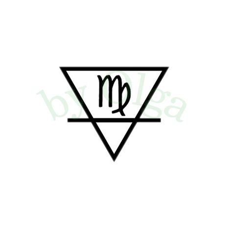 Earth Sign Tattoo Virgo, Earth Symbol Tattoo, Virgo Symbol Tattoo, Earth Symbol, Earth Symbols, Virgo Symbol, Virgo Zodiac Sign, Virgo Tattoo, Symbol Tattoo