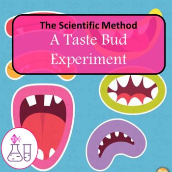 Taste Bud Worksheets & Teaching Resources | Teachers Pay Teachers Tongue Taste Buds, Science Fair Board, My Five Senses, The Scientific Method, Illustrated Words, Student Journal, Lab Activities, Secondary Science, Interactive Science