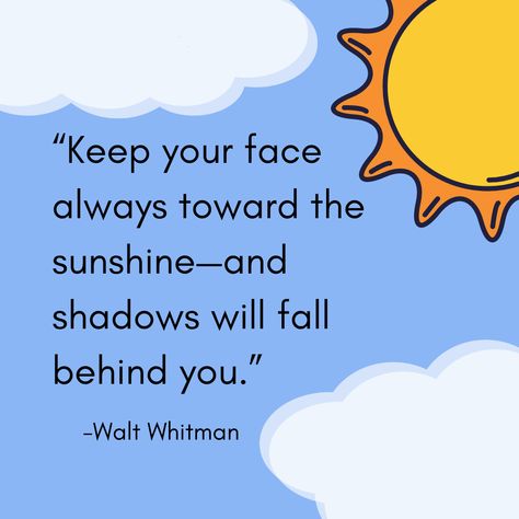 This week's inspirational quote is brought to you by Walt Whitman. Take advantage of today and go out for a lovely walk! #motivation #positivevibes #healthandwellness #lifestyle #sunny #selfcare Walk Motivation, Whitman Quotes, Walt Whitman, Inspirational Quote, Go Out, Positive Vibes, Health And Wellness, Inspirational Quotes, Walking