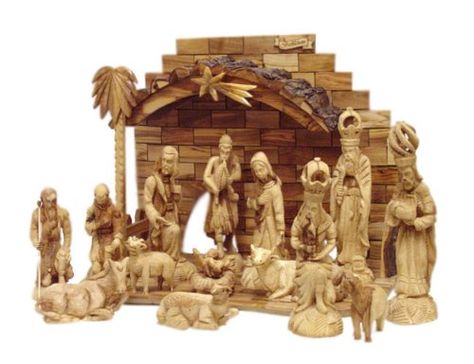 Large Nativity Set, Willow Tree Nativity, Three Kings Gifts, Wood Nativity, Christmas Nativity Set, Jesus Mary And Joseph, The Holy Land, Marble Inlay, Three Kings