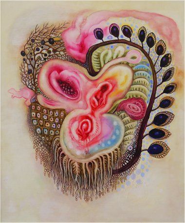 Biomorphic Art, Glenn Brown, Melting Ice Cream, Fairy Paintings, Odilon Redon, Outsider Artists, Nature Projects, New Zealand Art, Louise Bourgeois