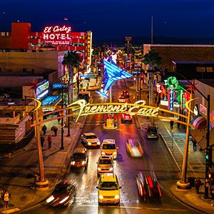 Two miles north of the Strip, Fremont Street East in Las Vegas captures the city's passion for local artisanship with new galleries, restaurants, and bars. #travel #vegas #honeymoon Downtown Vegas, Old Vegas, Vegas Fun, Las Vegas Vacation, Las Vegas City, Vegas Vacation, Downtown Las Vegas, Vegas Trip, Happy Hours