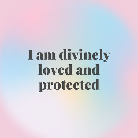 Affirmations for confidence, self-love, energy, connecting to the abundant universe, expanding your love and joy, strengthen your intuition, free your creativity and passion, feel grounded and safe, and free your voice Protected Quotes, Widget Affirmations, Quotes Aura, Quotes Widget, Divinely Protected, Protection Quotes, Aura Quotes, Quotes Money, Divine Protection