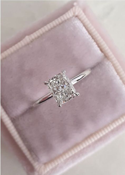 2.14 Ct Elongated Cushion Cut Lab Grown Engagement Ring/Solitaire Wedding Ring/14K White Gold Ring/Hidden Halo CVD Diamond Ring/Promise Ring ● DIAMOND DETAILS → Total Diamond Weight: 2.23 CTW → Center Stone Certification: IGI/GIA → Center Diamond Shape: Elongated Cushion Cut → Center Diamond Weight: 2.14 CT → Color: I → Clarity: VS2 → Side Stone Diamond Shape: Round Cut → Side Stone Weight: 0.09 CT ● JEWELRY DETAILS → Metal Options: 10K/14K/18K Solid Gold, Or Platinum → Metal Finish: Yellow / Rose / White Gold → Metal Stamp On Jewelry: Yes → Metal Report: Yes (Ships with Orders) → SKU No: SOJ039 ● SHADES OF JEWELRY SERVICES → Customised/Personalised Handmade jewellery → 80+ antique and fancy cuts and shapes of lab-grown diamonds including more than 10 colours of diamonds → Made in a good e Dig Jewelry, Engagements Rings, Dimond Ring, Cushion Moissanite Engagement Ring, Ring Hidden Halo, Elongated Cushion Cut, Cushion Cut Engagement, Elongated Cushion, Cushion Engagement Ring