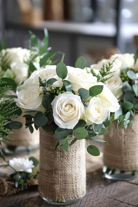 Timeless and versatile, floral centerpieces allow you to showcase your wedding's personality. Click for more ideas. Small Wedding Decorations, Contemporary Wedding Decor, Woodland Wedding Centerpieces, Wedding Centerpieces Ideas, Timeless Wedding Decor, Minimalist Centerpiece, Wedding Centerpiece Ideas, Tall Floral Arrangements, Romantic Wedding Centerpieces