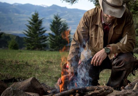 Modern Huntsman Interview with Micah Fink | Photo by Chris Douglas Gambler Hat Mens, Ranch Photoshoot, Rugged Cowboy, Vintage Cowboys, Cowboy Fashion, Gambler Hat, Outdoor Hat, Outback Hat, Pheasant Feather