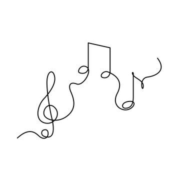 Small Music Tattoos, Piano Tattoo, Music Notes Tattoo, One Line Tattoo, Music Tattoo Designs, Note Tattoo, Muster Tattoos, Continuous Line Drawing, Music Tattoo