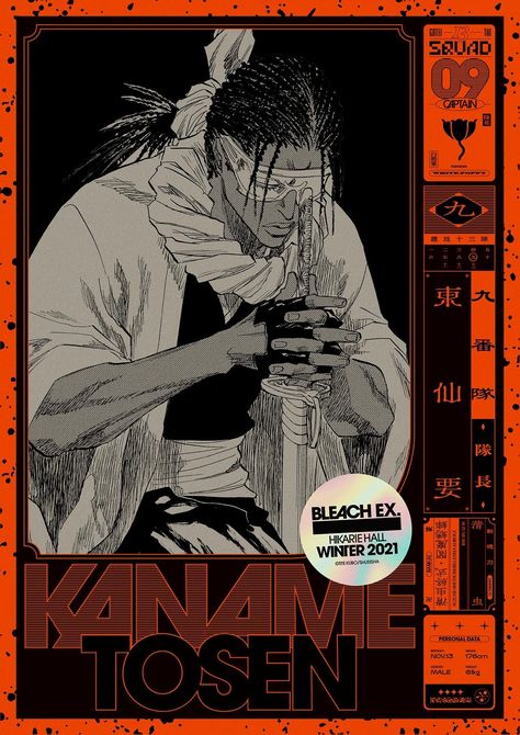 Bleach Graphic Design, Franceska Mila Rose, Isane Kotetsu, Yasutora Sado, Bleach Ichigo Kurosaki, Bleach Captains, Grimmjow Jaegerjaquez, Pfps Matching, Bleach Pictures